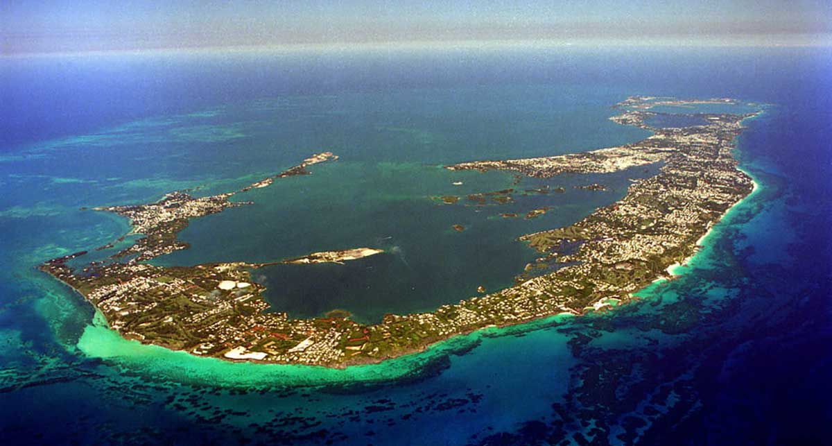 bermuda aerial photo