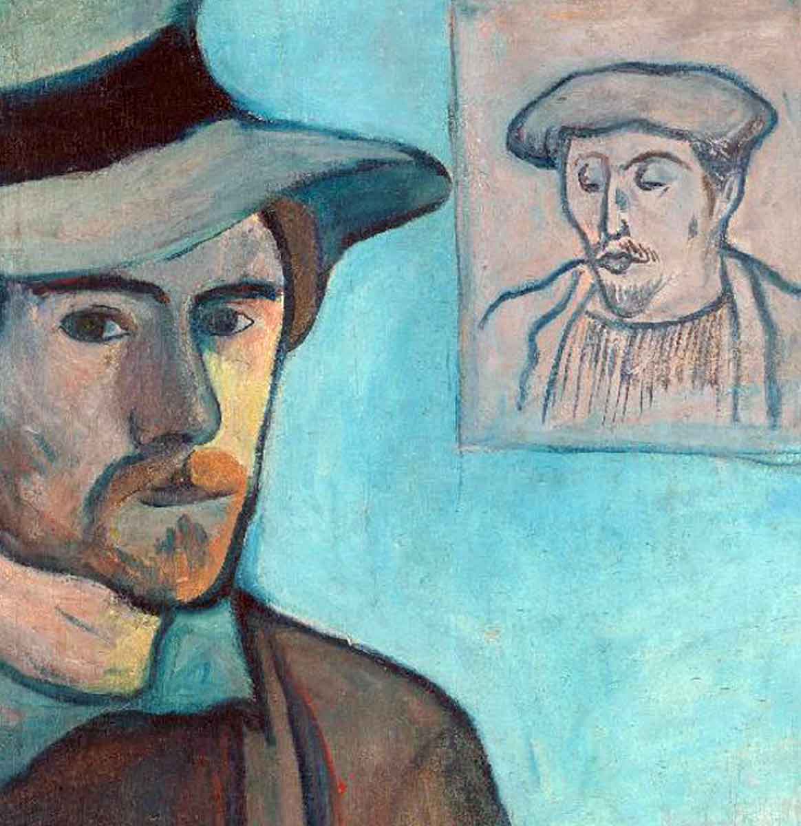 bernard self portrait portait gauguin painting
