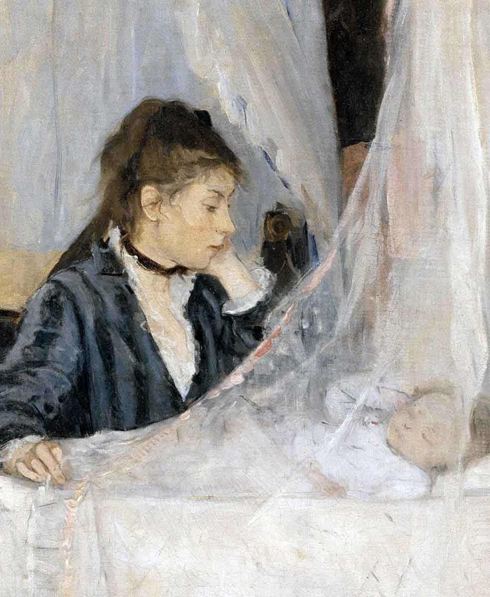 berthe morisot cradle painting
