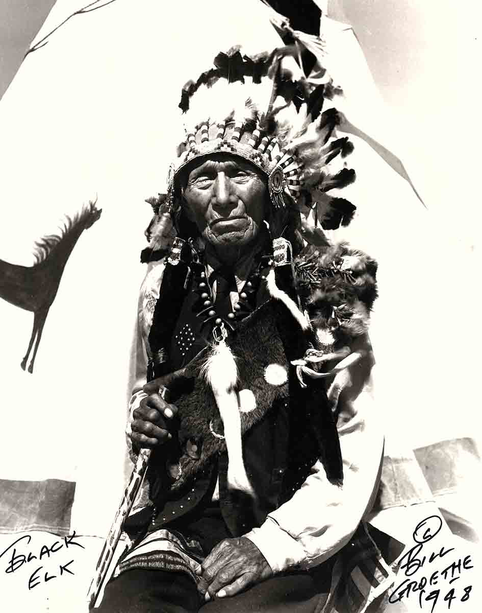 black elk headdress 1948
