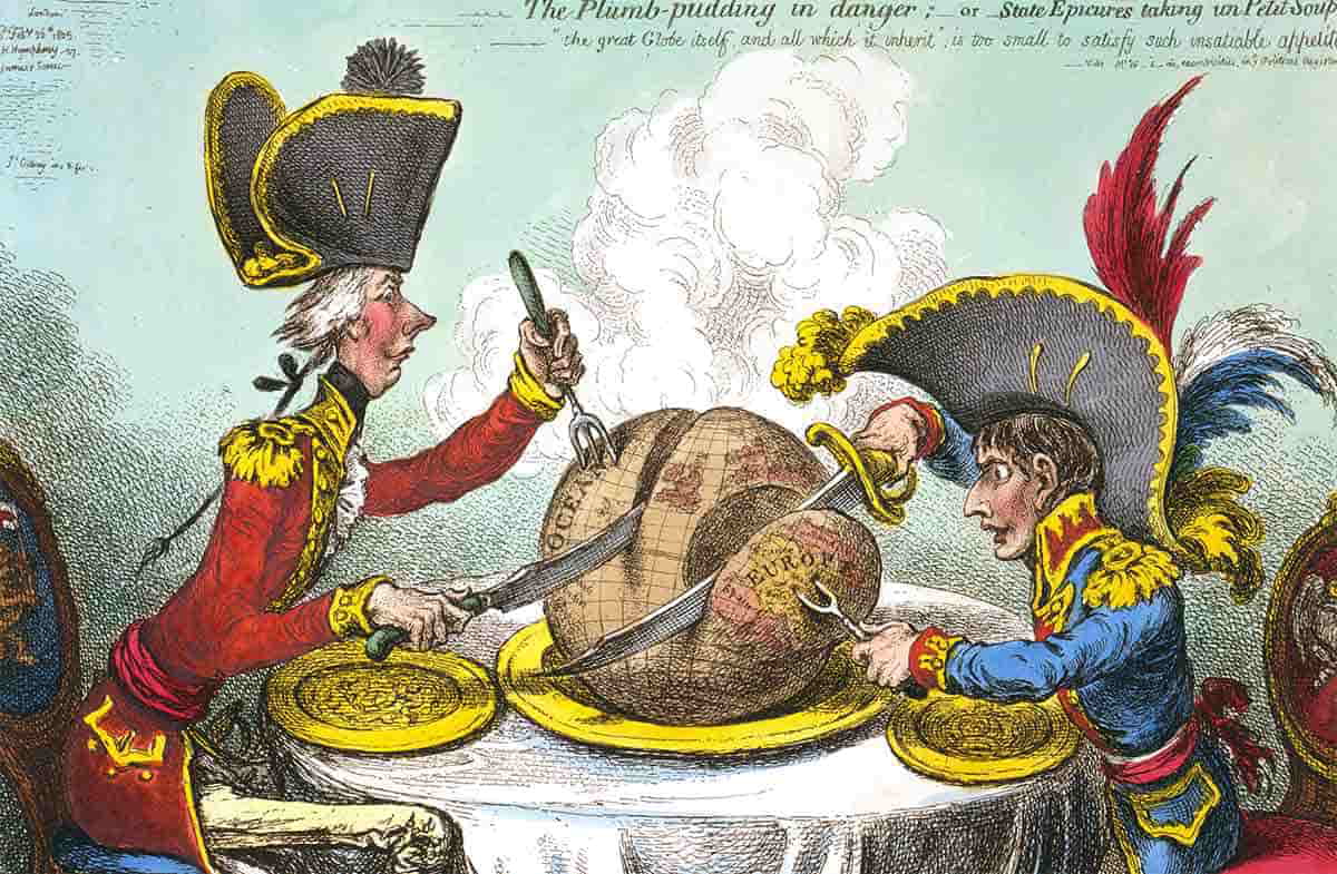 caricature gillray plumpudding
