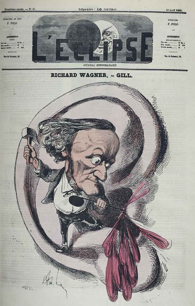 caricature richard wagner