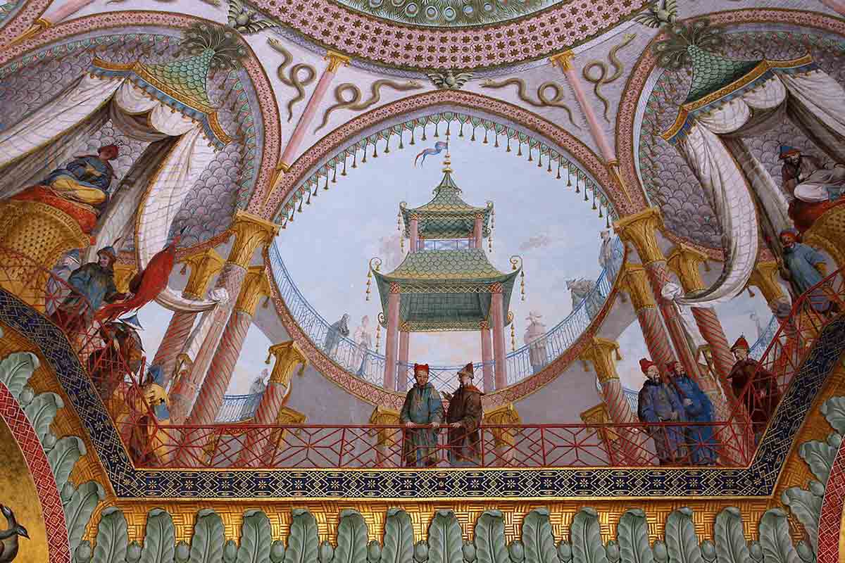 chinoserie fresco palazzina cinese giuseppe velasco 2013