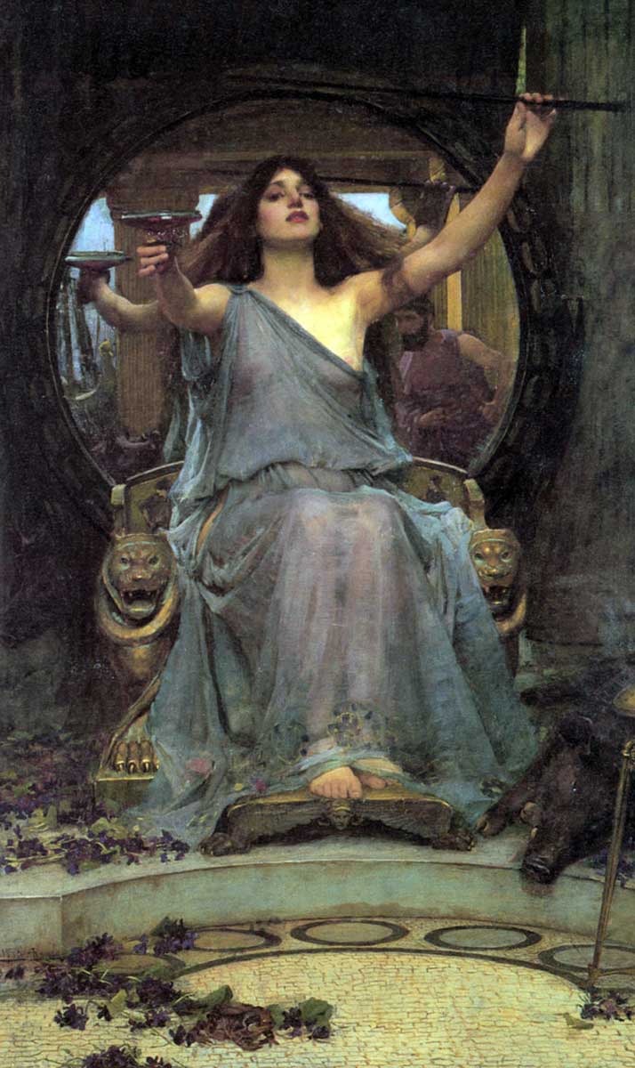 circe offering cup odysseus