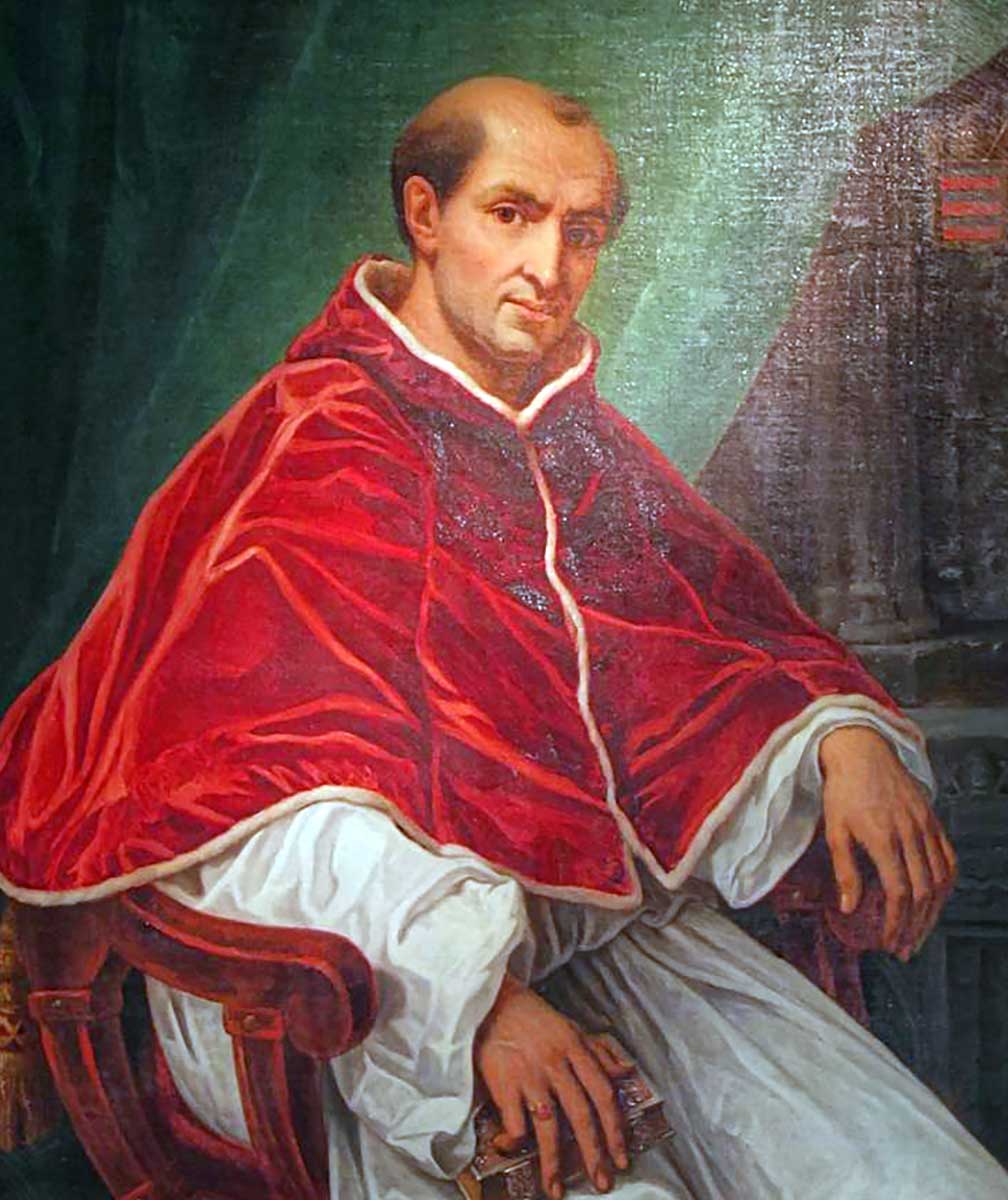 clement v oil painting
