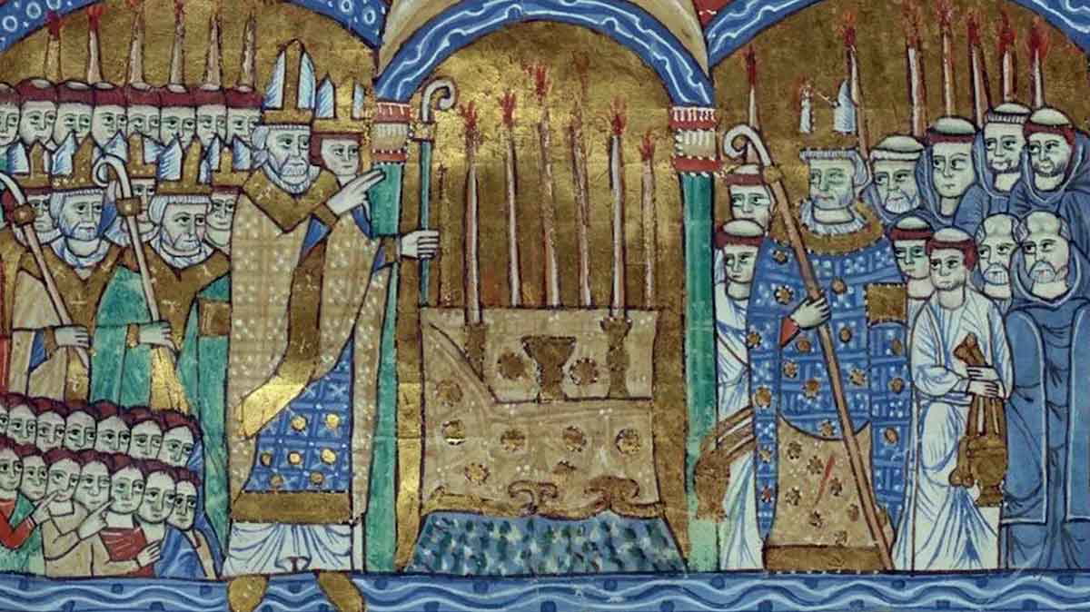 cluny abbey altar consecrated