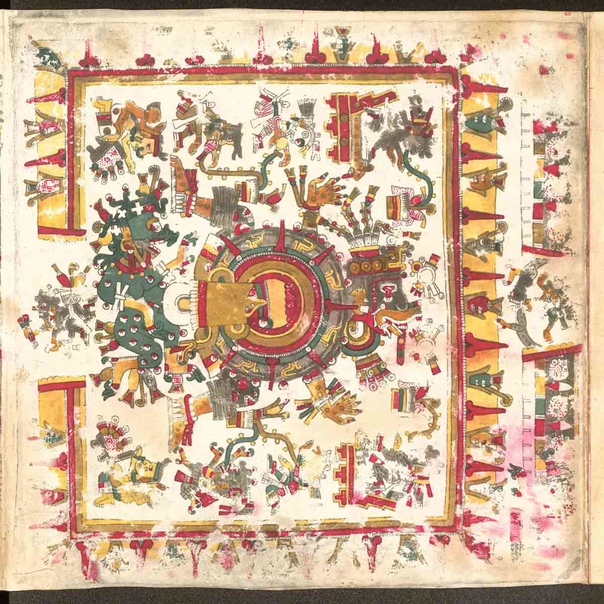 codex borgia tonatiuh canine features