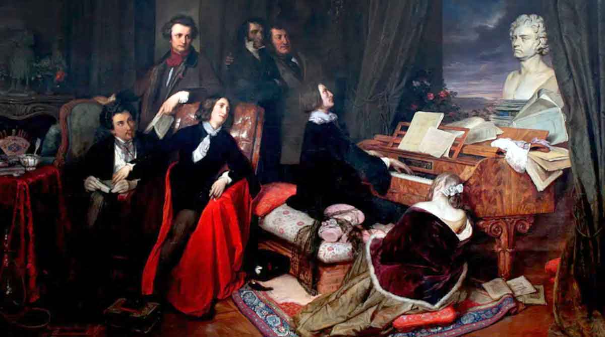 danhauser liszt at piano