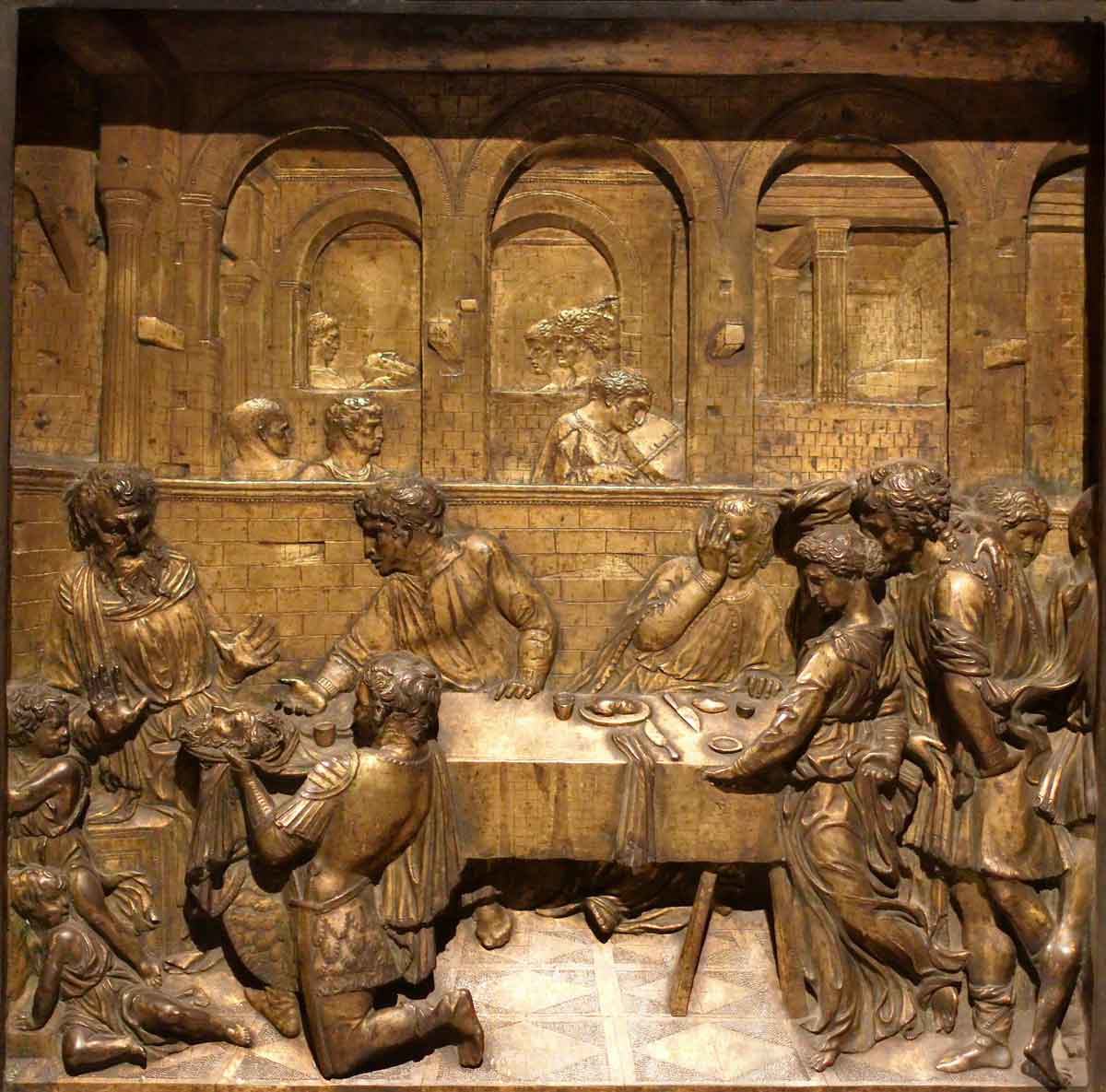 donatello herod relief