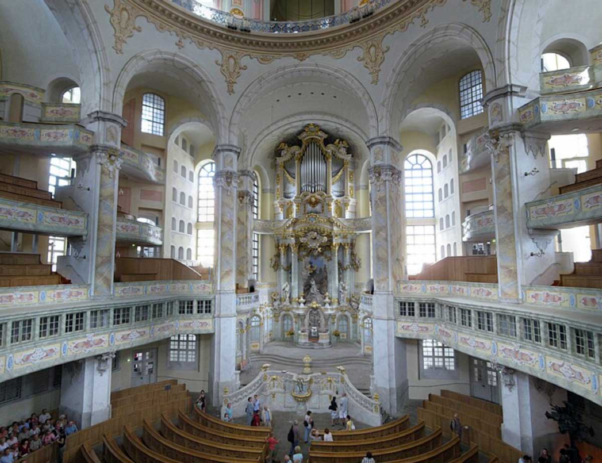 dresden frauenkirche interior