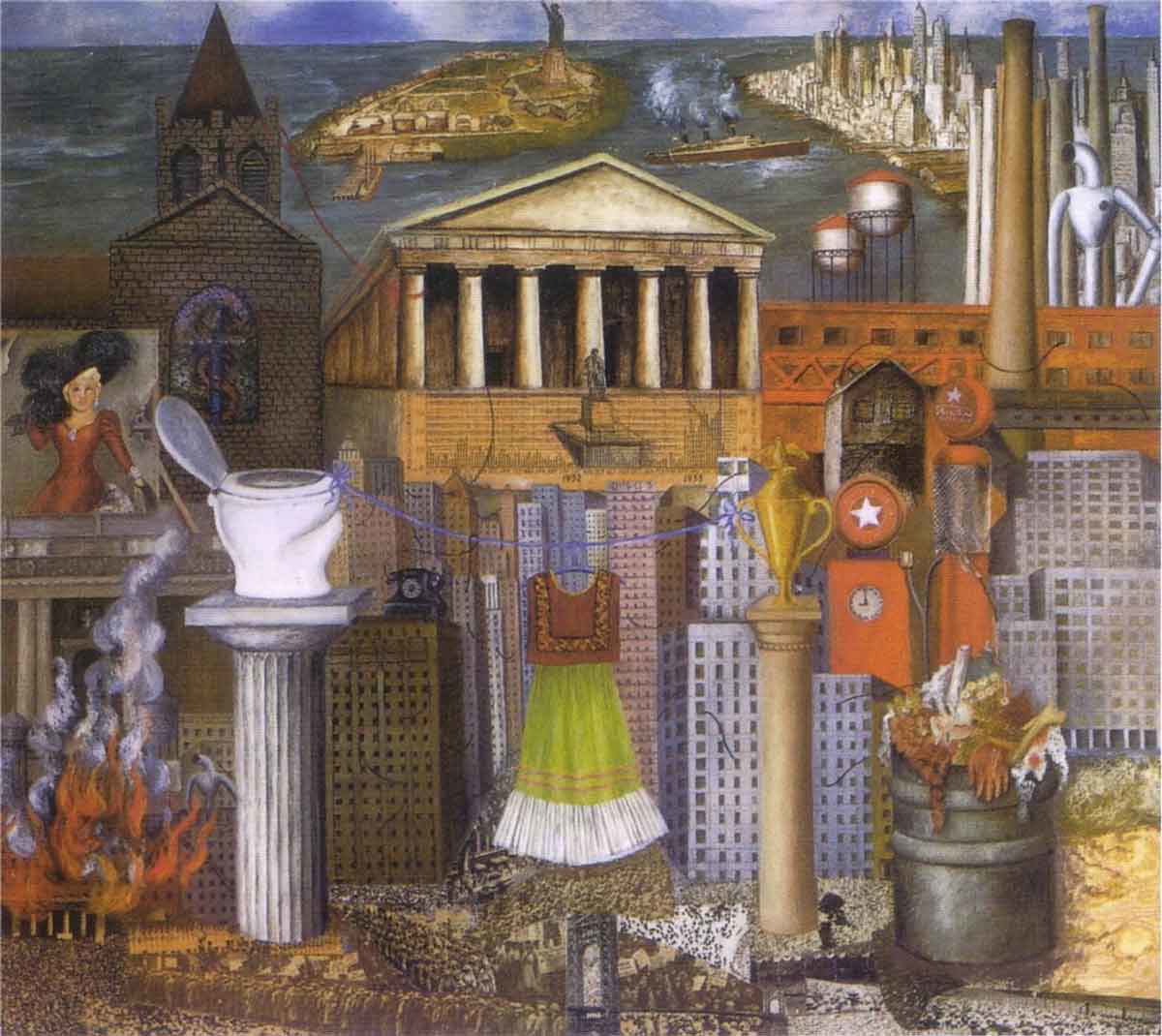 dress hangs there frida kahlo