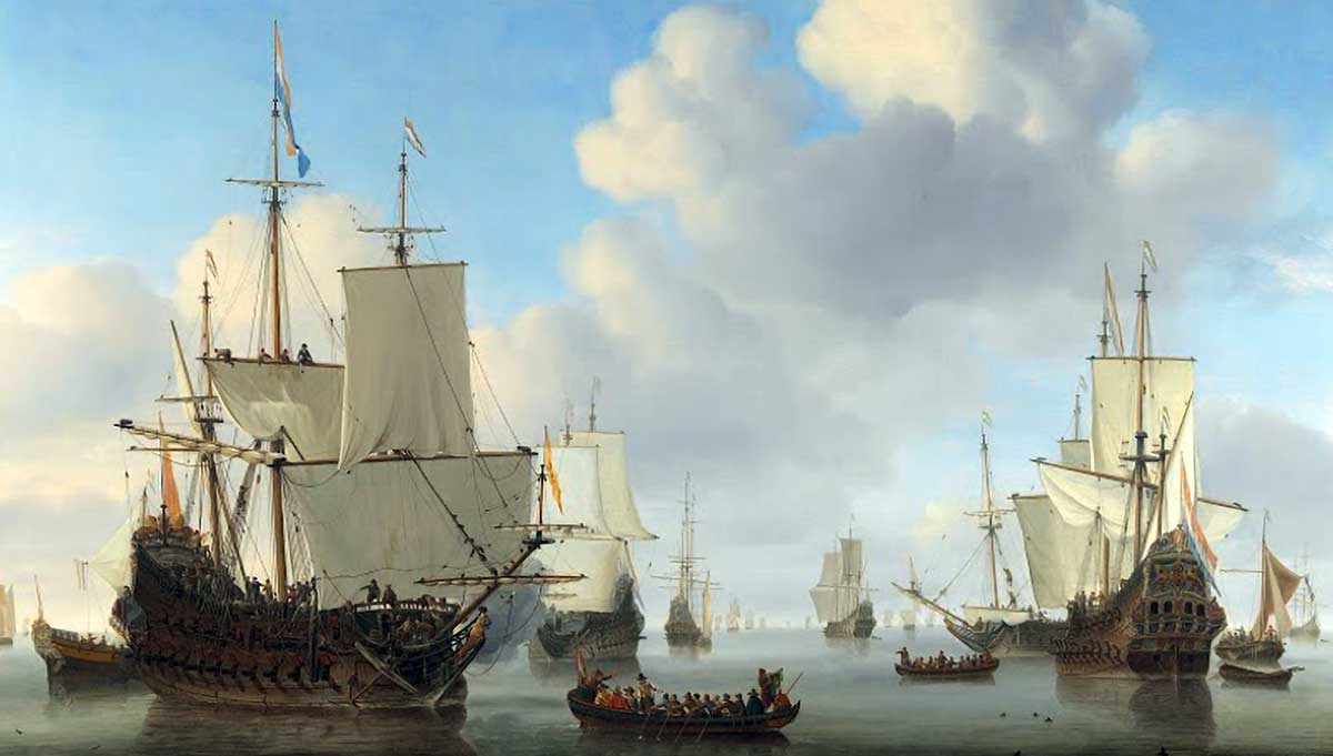 dutch ships sea