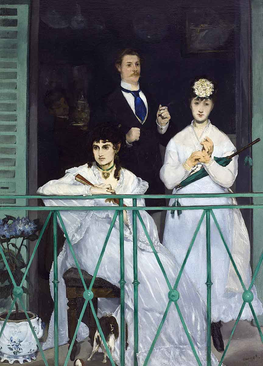 edouard manet balcony painting