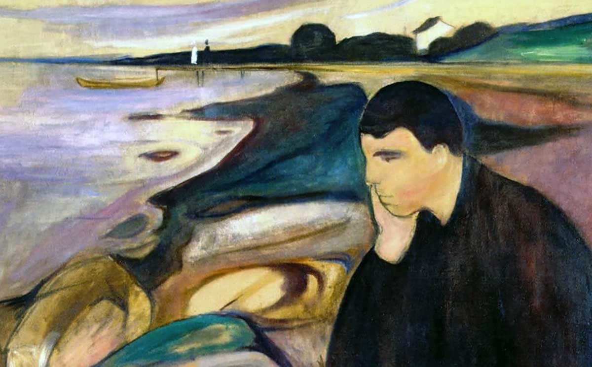 edward munch melancholy painting