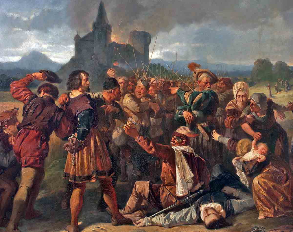 eichler episode from the german peasants war painting