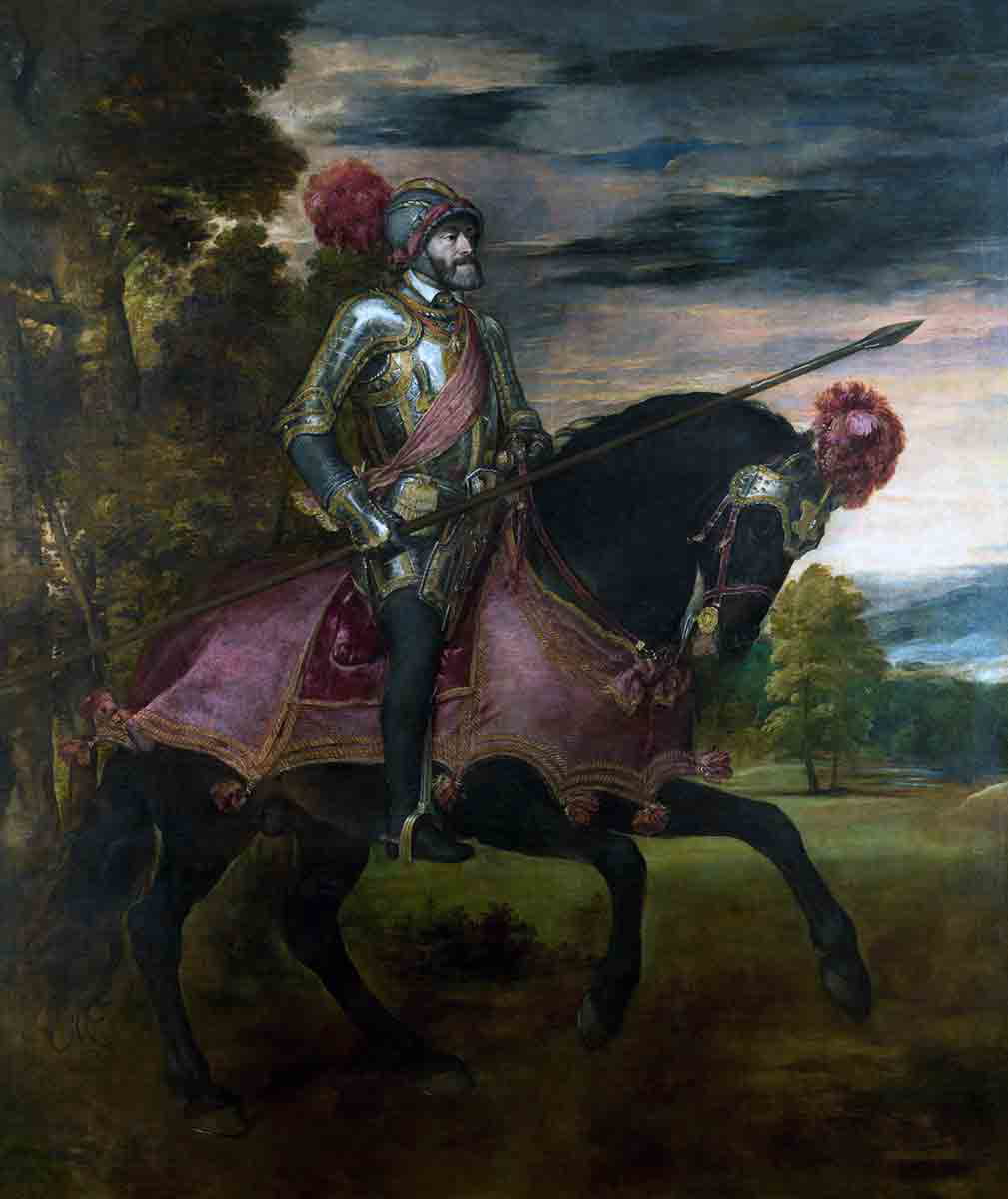 emperor charles v equestrian titian