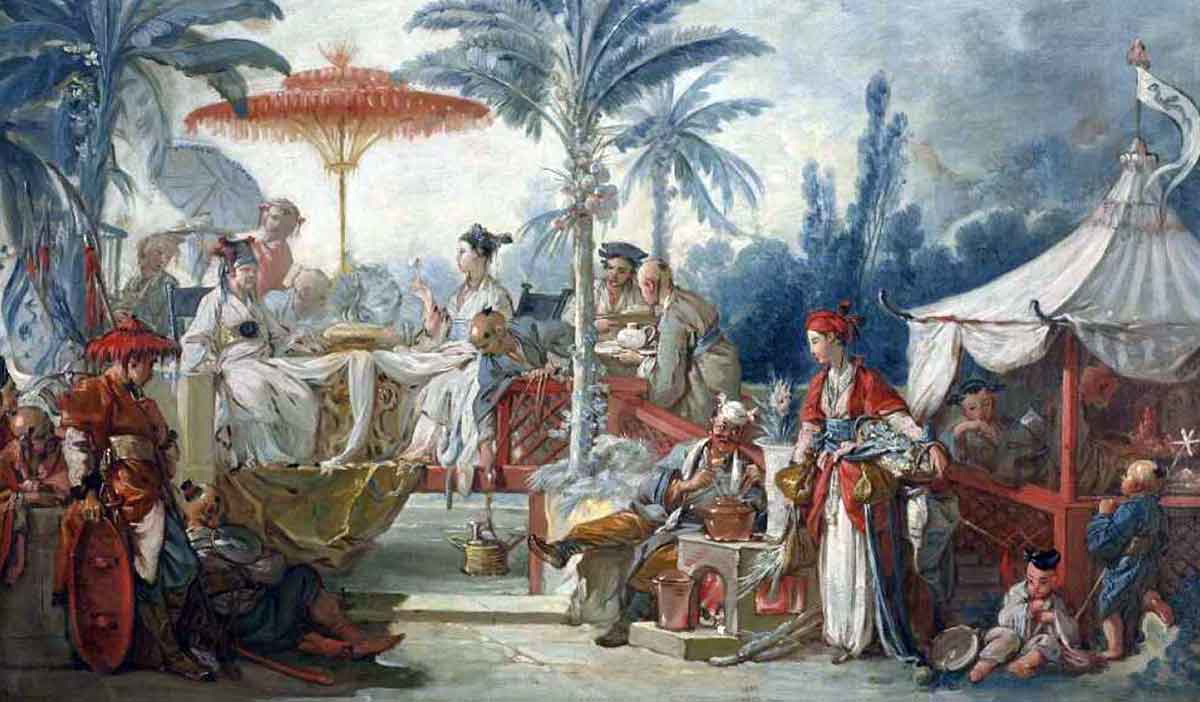 festin de l_empereur de chine 1742 francois boucher