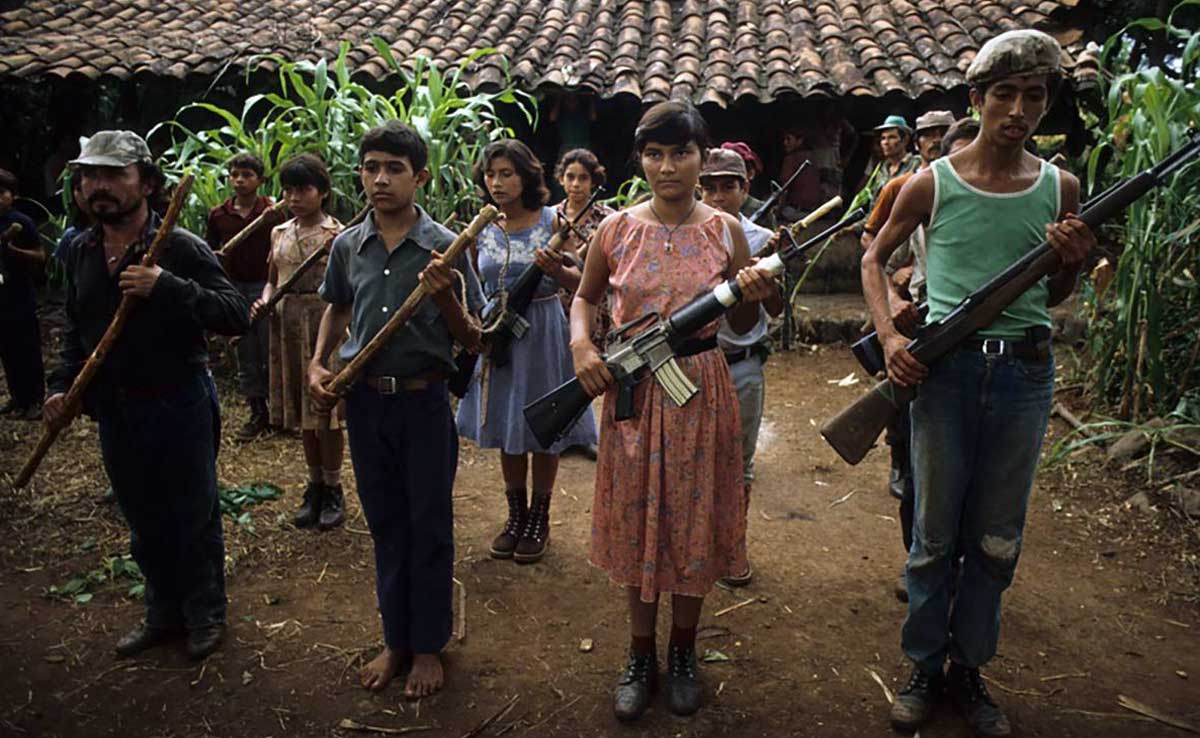 fmln guerrilla training
