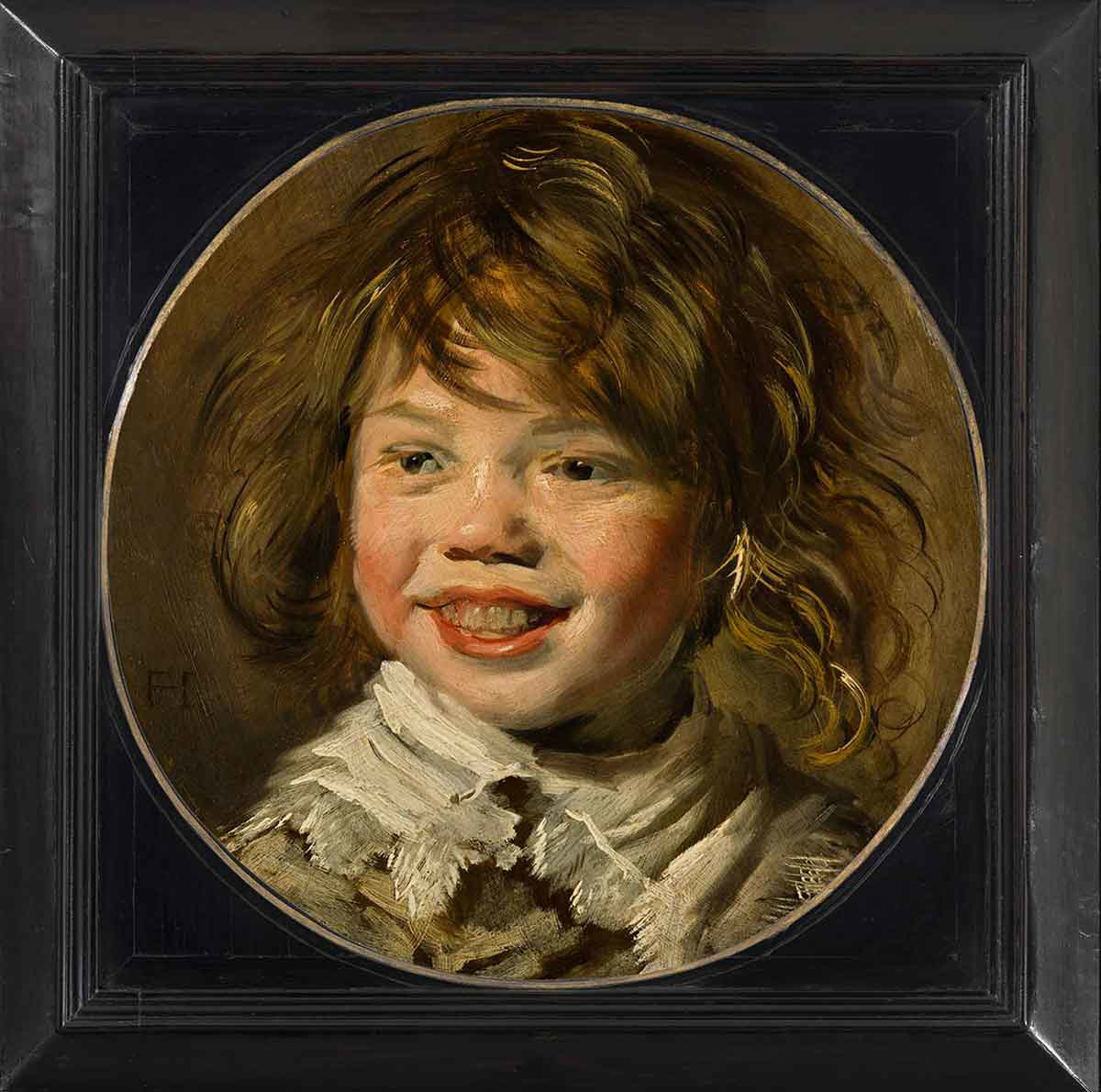 frans hals laughing boy painting