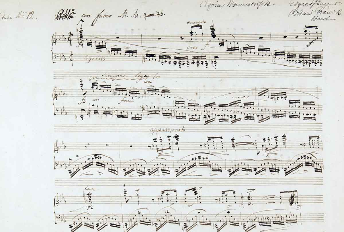 frderic chopin revolutionary etude manuscript