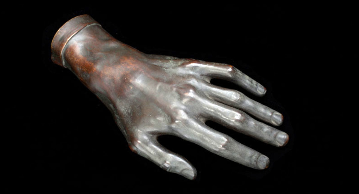 frederic chopin hand cast