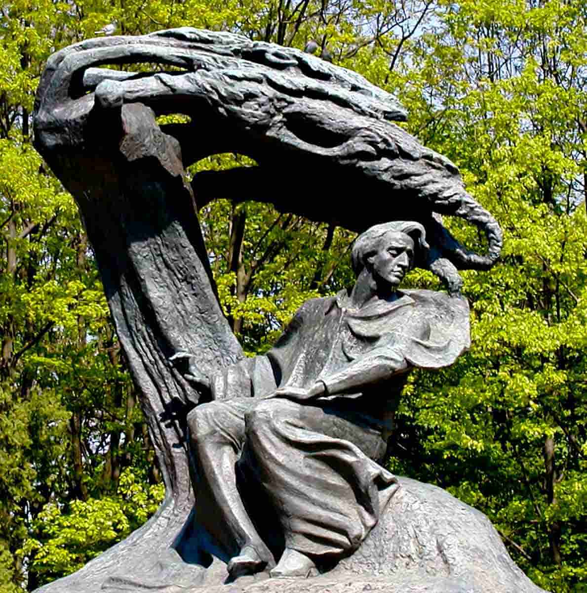 frederic chopin monument warsaw