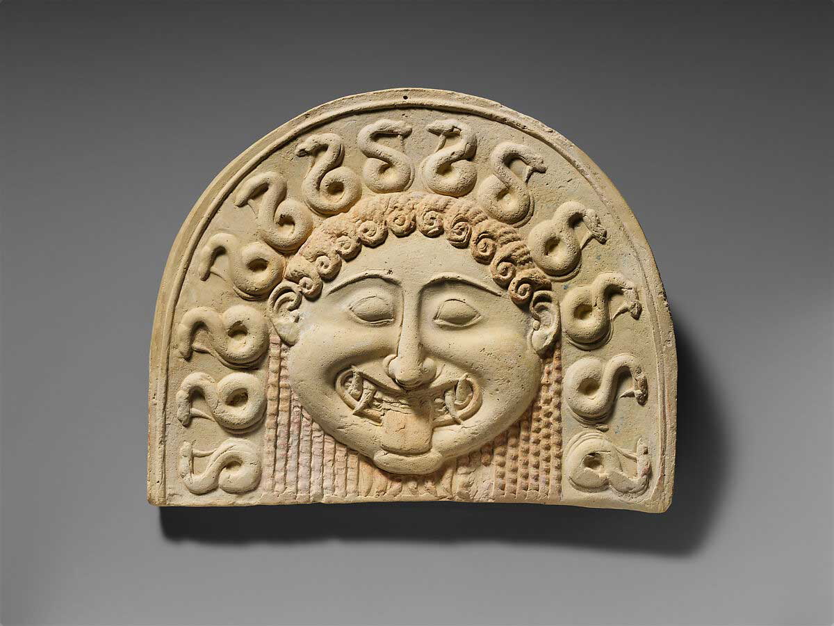 greek myth gorgon met