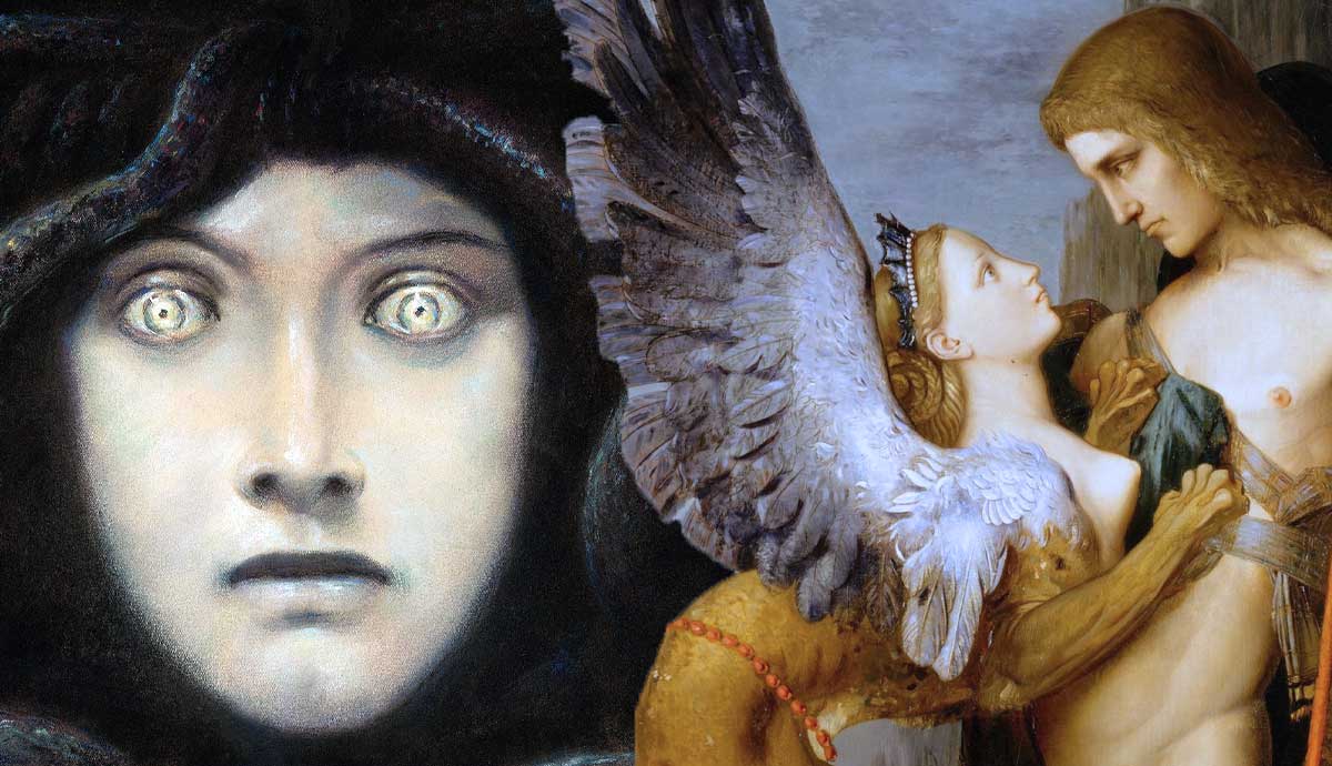 greek roman characters modern artworks