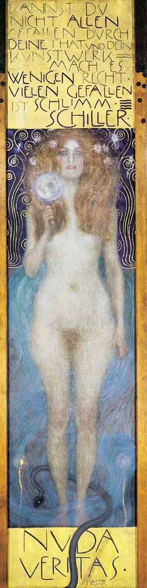 gustav klimt nuda veritas