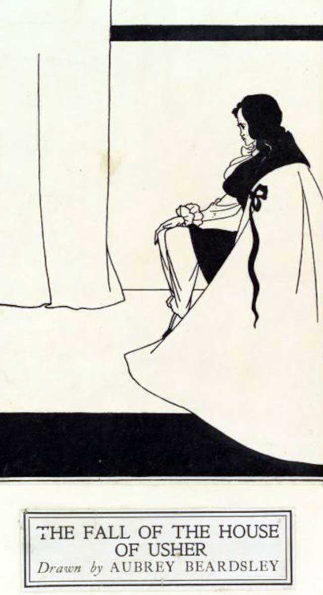 house of usher aubrey beardsley