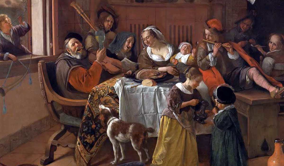 jan havicksz merry family painting