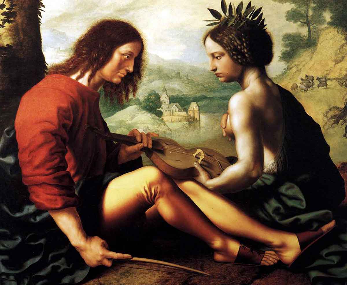 jan sanders allegorical scene painting