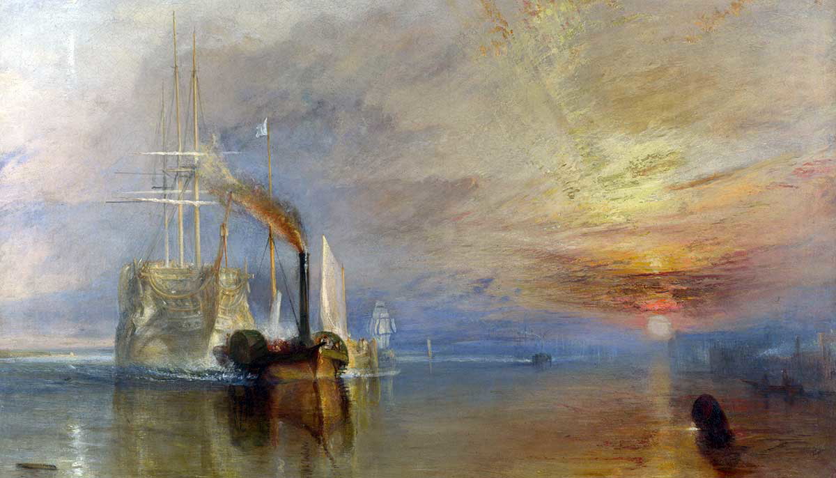 joseph turner fighting temeraire painting