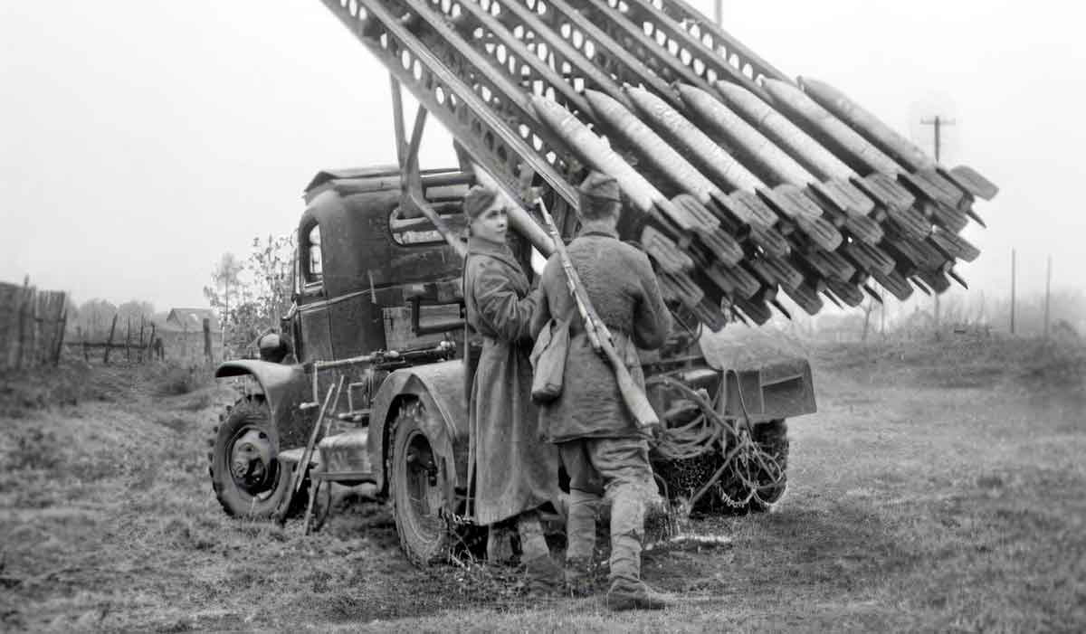 katyusha rockets world war II
