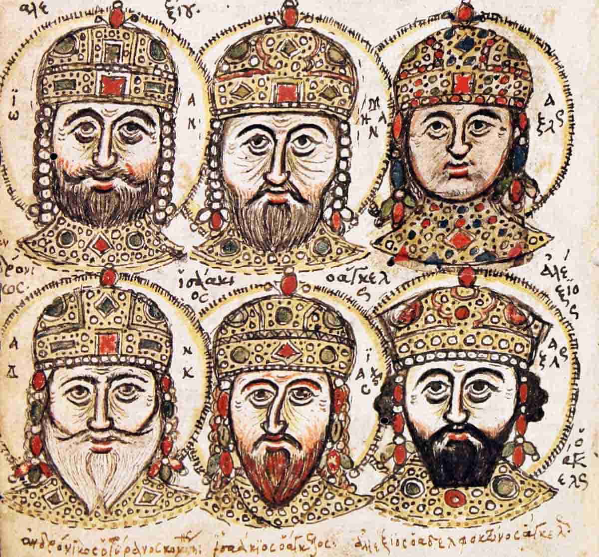 komnenos dynasty portraits