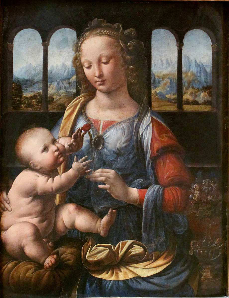 leonardo carnation painting