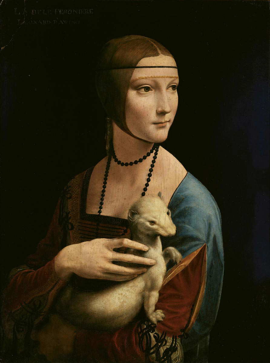 leonardo da vinci ermine painting