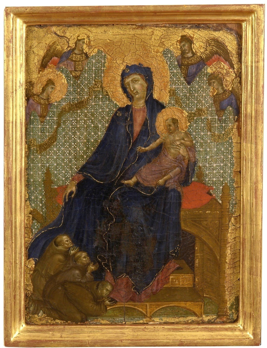 madonna of the franciscans duccio di buoninsegna