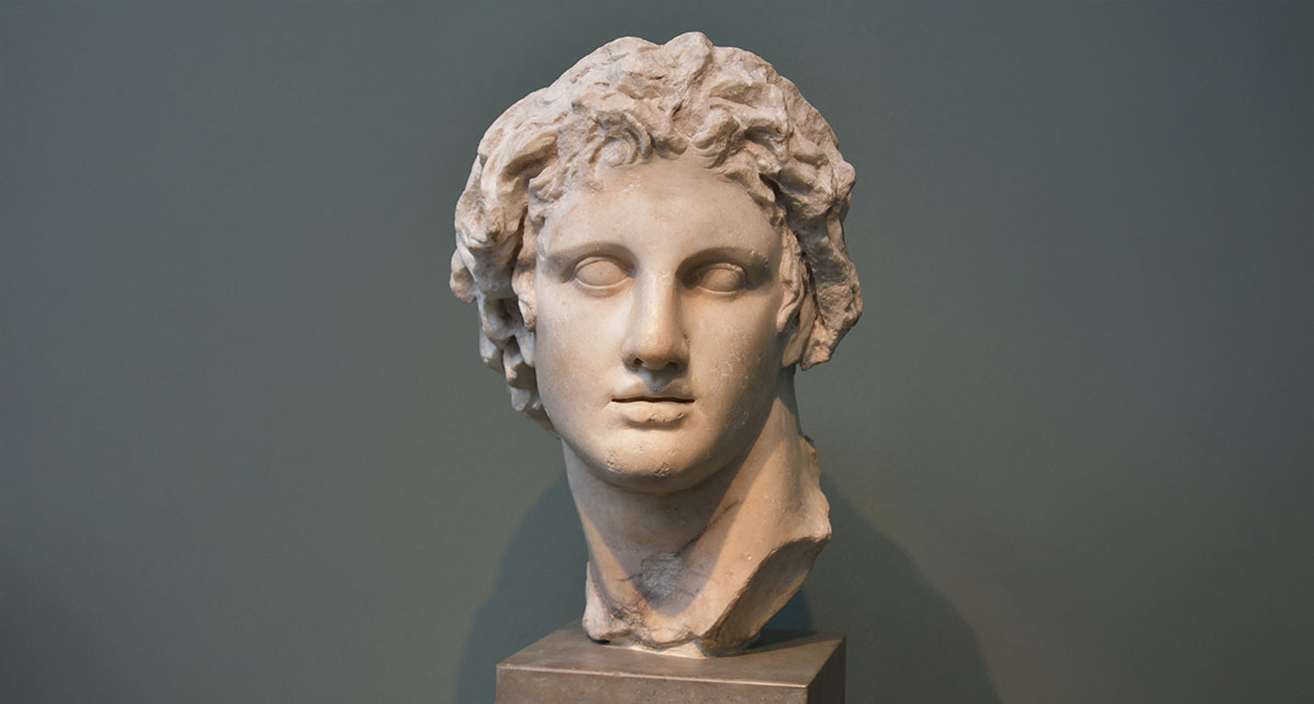 marble portrait alexander the great