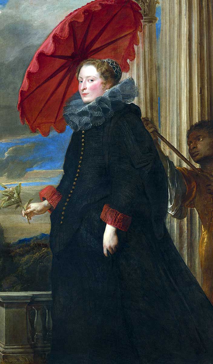 marchesa elena grimaldi cattaneo servant van dyck