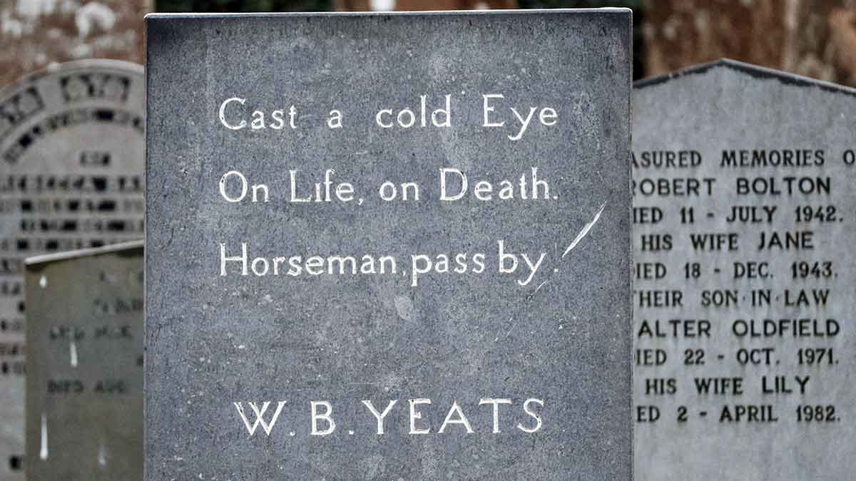 mark de jong yeats gravestone