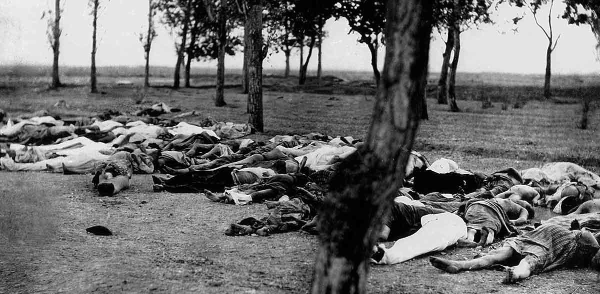 massacred armenians 1918