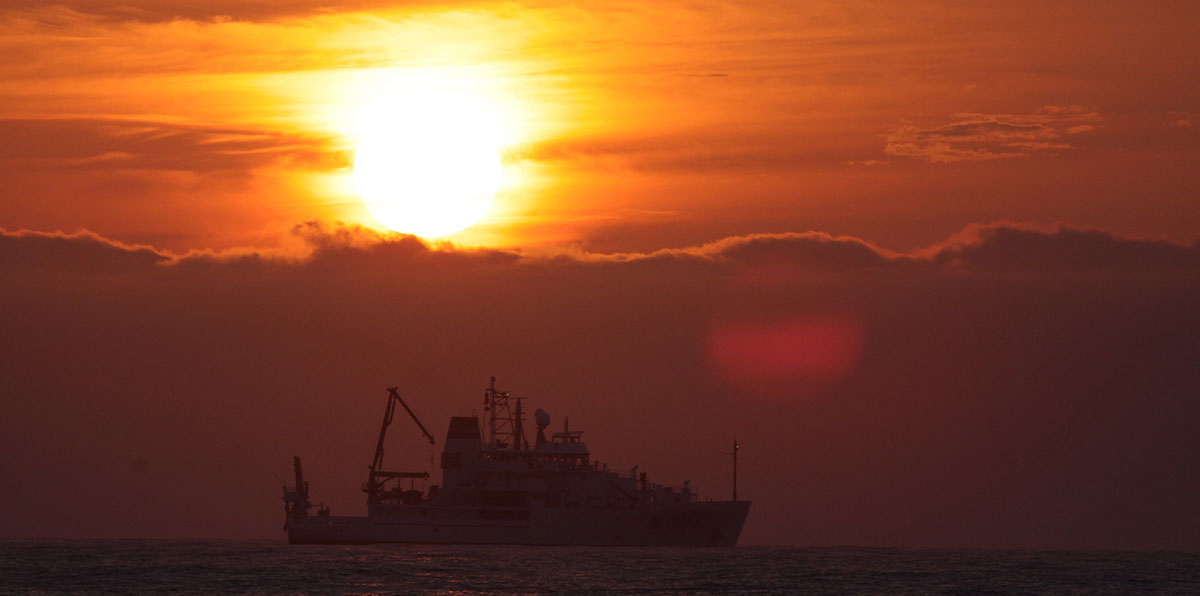 noaa pisces sunset