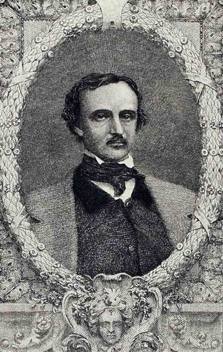 nypl edgar allan poe portrait
