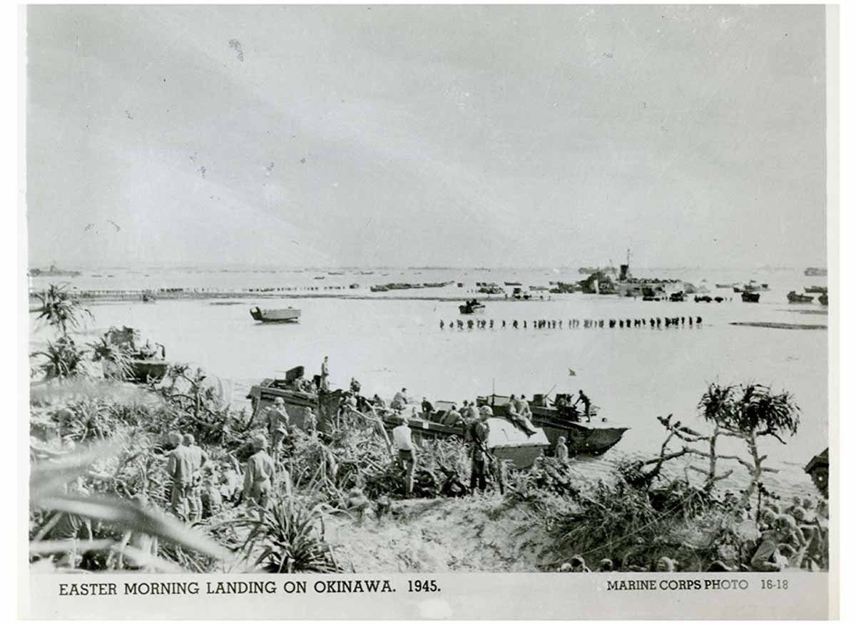 okinawa landing