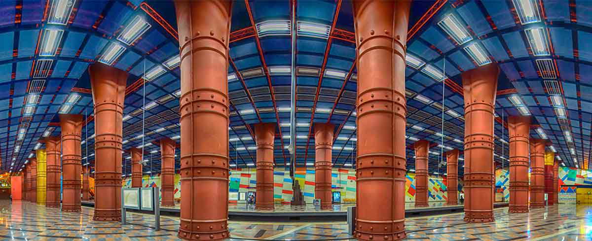 olaias subway station lisbon