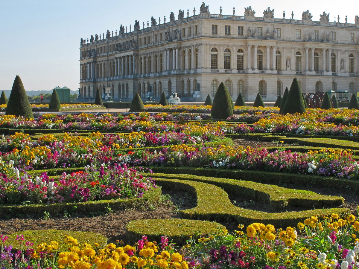 palace and park versailles france