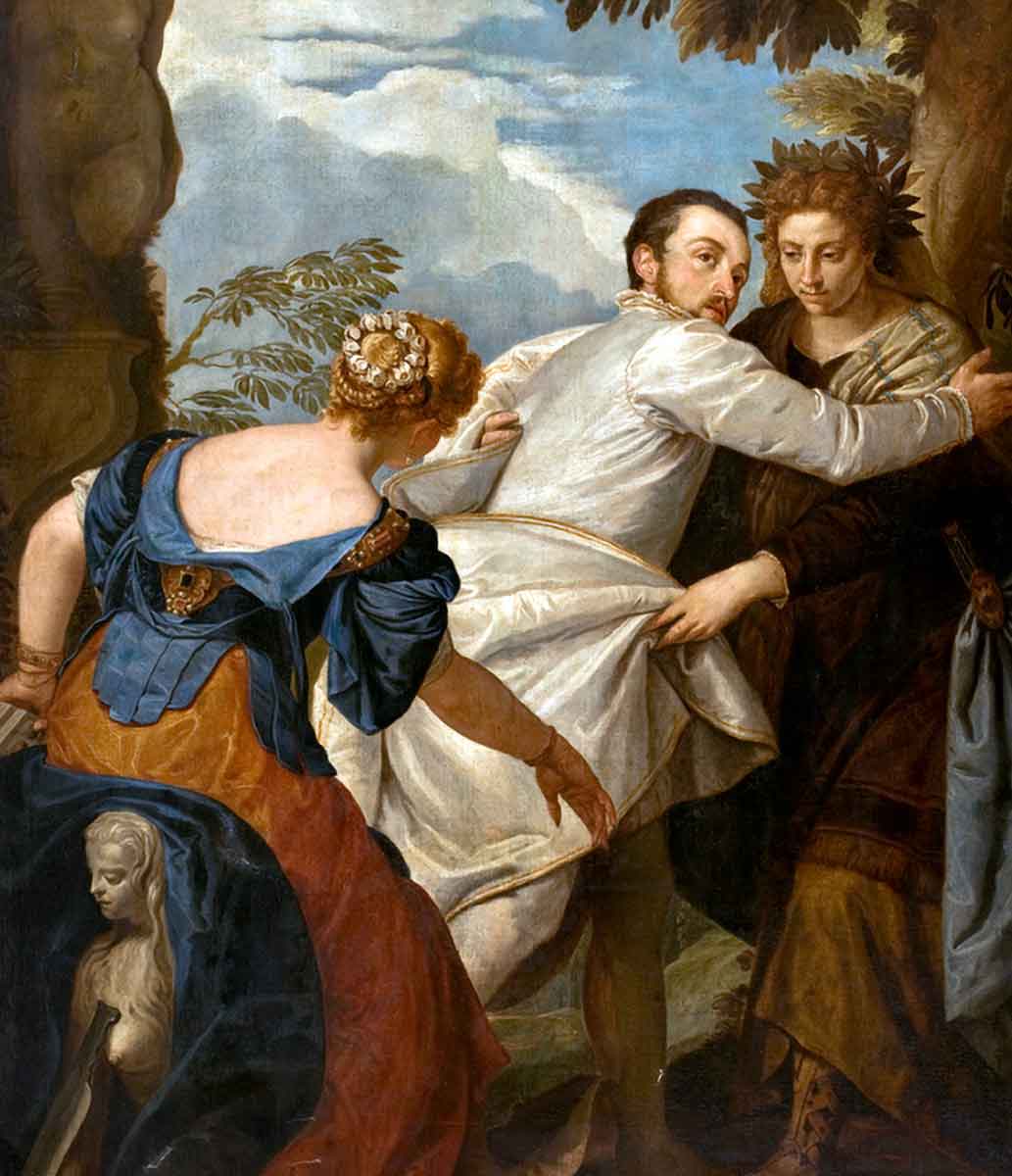 paolo veronese virtue and vice painting
