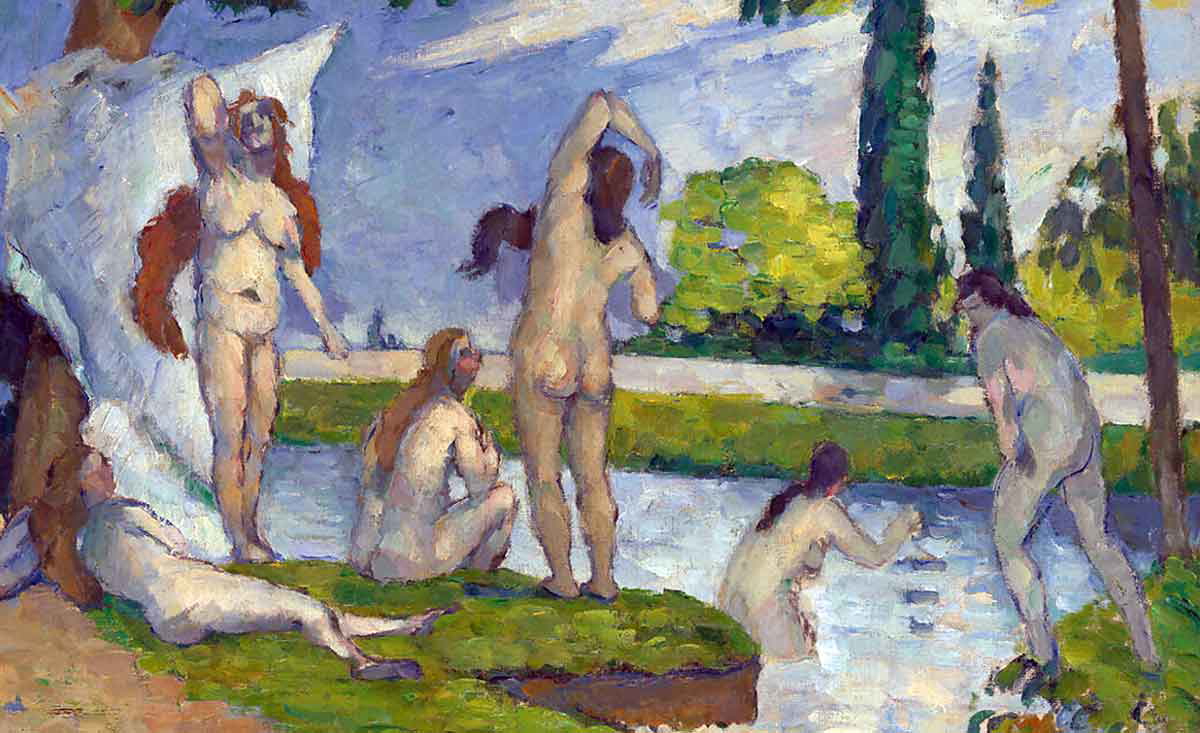 paul cézanne bathers painting