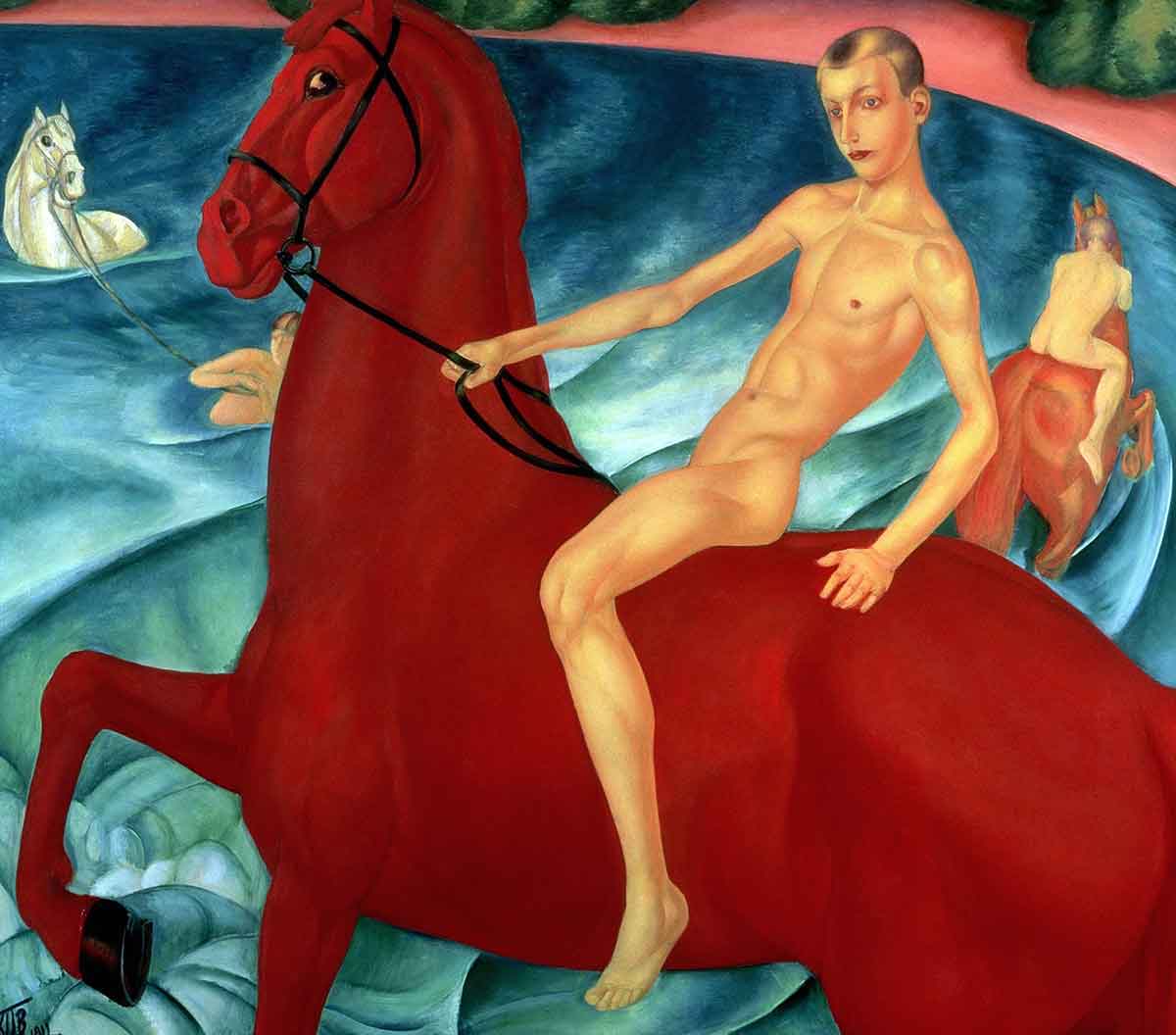 petrov vodkin horse painting